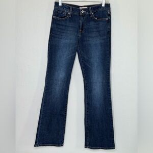 BIG STAR WOMENS Sz.28/R SWEET BOOT ULTRA LOW RISE JEANS #194
